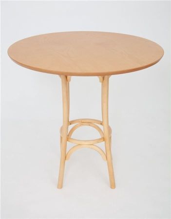 Стол деревянный круглый Зальцбург светлый тон
