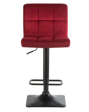 Стул барный DOMINIC бордо велюр MJ9-43