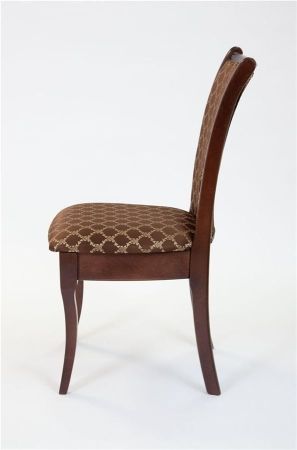 Стул Визит-1 шоколад цвет, ткань Андрис соты 22/2