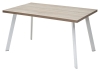 Стол BRICK M 140 дуб трюфель, белый