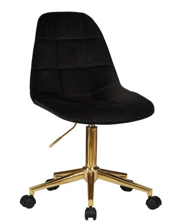 Офисное кресло для персонала DIANA (чёрный велюр (MJ9-101))