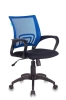 Кресло CH-695N и BL и TW-11 спинка сетка синий TW-05 сиденье черный TW-11