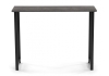 Барный стол Дилан Лофт 120х40х90 бетон темный
