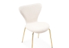 Стул Solo white, gold