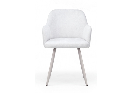 Стул на металлокаркасе Инфини светло-серый (ocean 021), серый