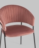 Стул Бруно ткань пыльно-розовый