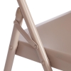 Стул складной FOLDER металлический, бежевый