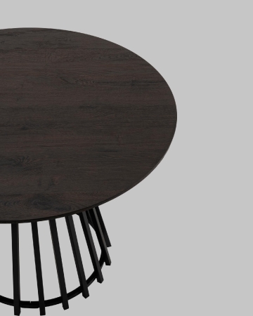 Стол обеденный Daphne 100*75 см темное дерево