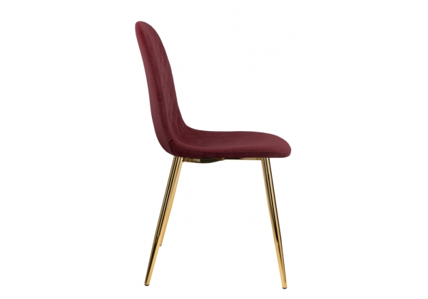 Стул на металлокаркасе Dabl красное вино