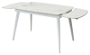 Стол ELIOT 120 GLOSS STATUARIO WHITE SINTERED STONE, WHITE