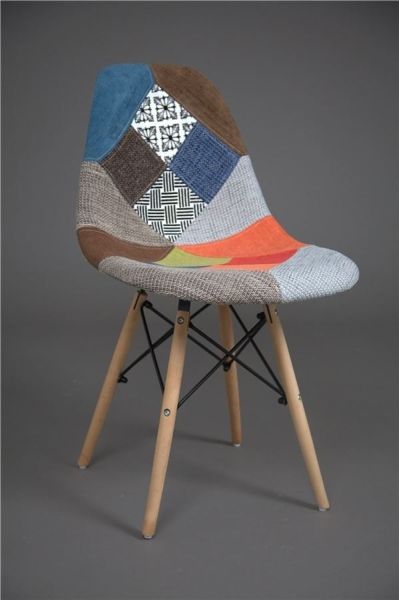 Стул Eames 638-B Alex soft, PATCHWORK PW-01
