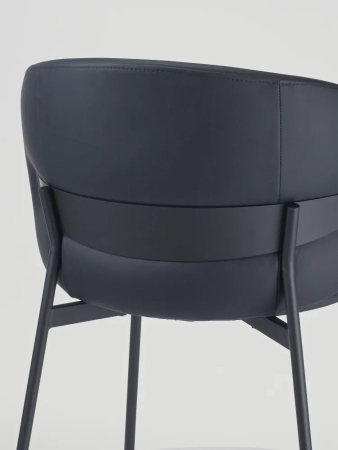 Стул для кухни SOLIS черный экокожа NAPPA 999, комплект 2шт