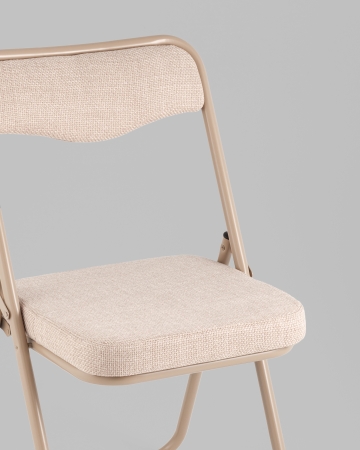 Стул складной Джонни рогожка бежевая