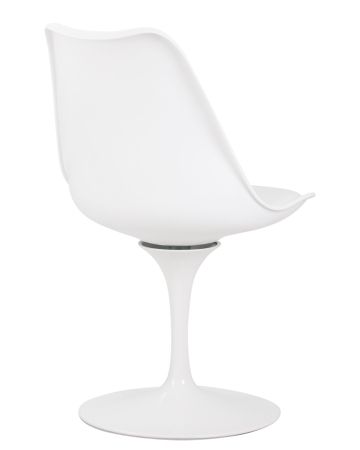 Стул обеденный TULIP белое основание, белый W-02