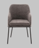 Стул с подлокотниками Кози new ткань букле темно-серый