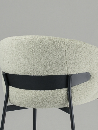 Стул для кухни SOLIS шалфейный экомех HUSH 690