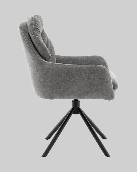 Стул Ральфио букле серый