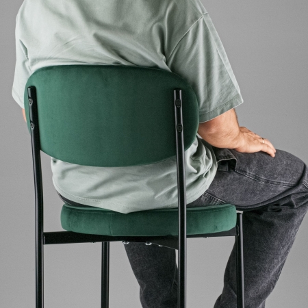 Стул Maso велюр зеленый