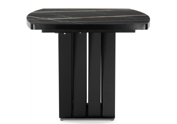 Стол деревянный Эудес sahara noir, черный