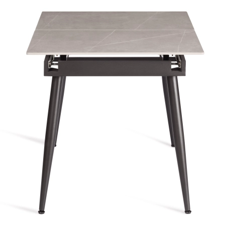 Стол обеденный Balmoral/Балморал светло-серый и черный