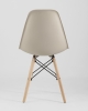 Стул Eames Style DSW бежевый x4 (разборный каркас)