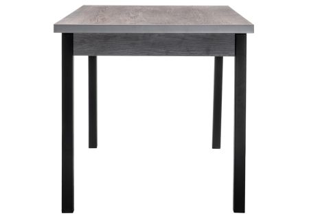 Деревянный стол Оригон навара, черный матовый