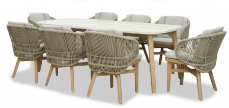 Комплект деревянной мебели Tagliamento Mali светлое дерево