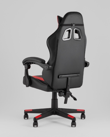 Кресло спортивное Commander TopChairs черно-красный