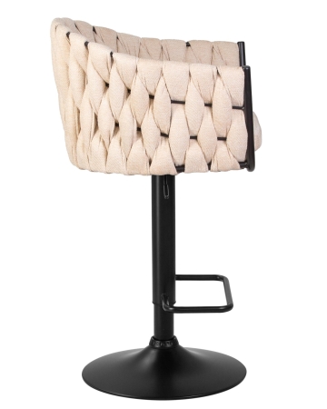 Набор 2 шт Стул барный LEON, бежевая ткань (LAR 275-1)