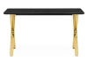 Керамический стол Селена 3 140х80 черный мрамор, золото Керамический стол Селена 3 140х80 черный мрамор, золото