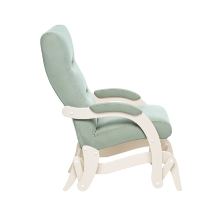 Кресло-маятник Дэми слоновая кость, ткань V 14