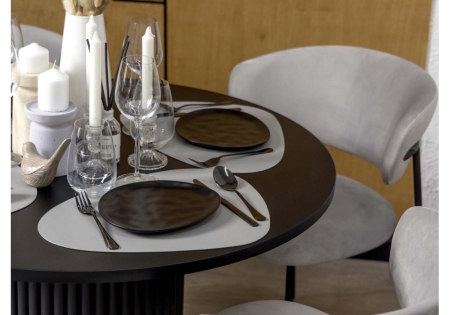 Стол деревянный Барел 90 черный, черный