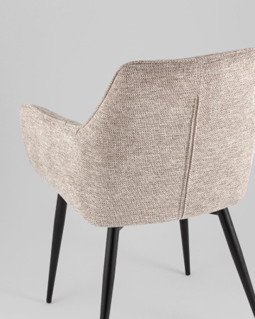 Стул обеденный Lynet рогожка светло-коричневый