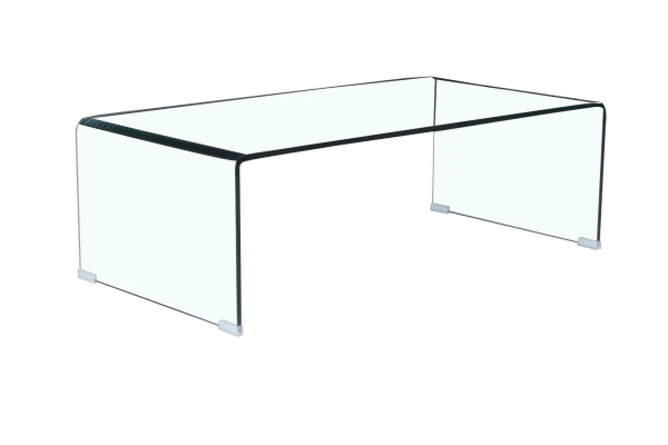 Стол журнальный F-006K прозрачный