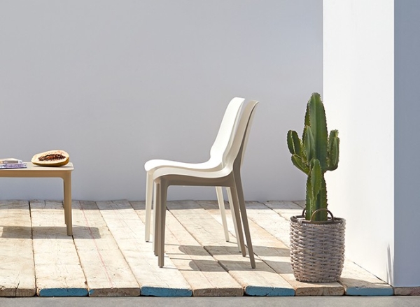 Стул пластиковый Scab Design Ginevra тортора Стул пластиковый Scab Design Ginevra тортора