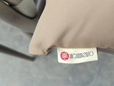 Кресло плетеное с подушками Tagliamento Torino тортора