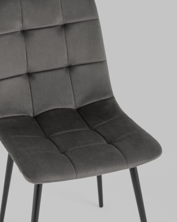 Стул Одди велюр темно-серый