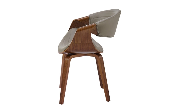 Стул JY1829-7s серый, орех