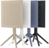 Стол пластиковый складной Siesta Contract Sky Folding Table 60 серый
