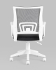 Кресло офисное ST-BASIC-W TopChairs серый крестовина пластик белый