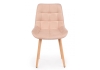 Стул деревянный Челси бежевый (zd 210), светлое дерево np