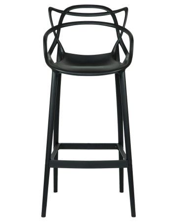 Набор 4 шт Стул барный MASTERS BAR, черный (B-03)