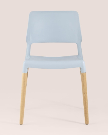 Стул BISTRO серо-голубой