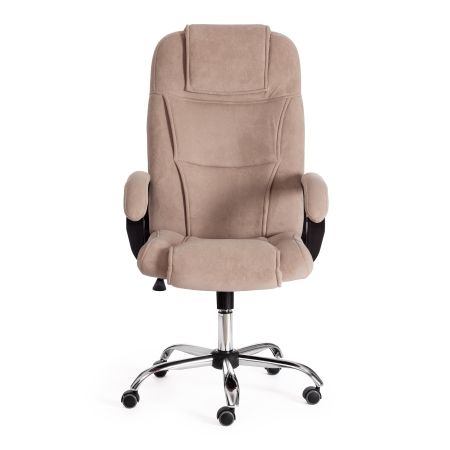 Кресло BERGAMO флок, бежевый
