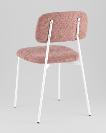 Стул Chao розовый белые ножки 2 шт.