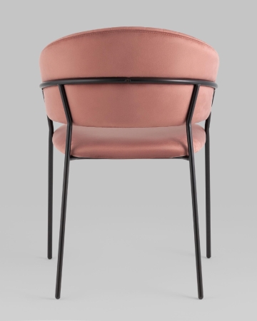 Стул Бруно ткань пыльно-розовый