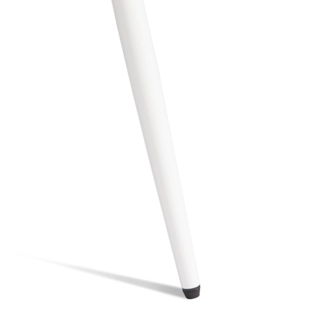 Стул CHILLY темно-серый и серый, велюр и металл, мягкое сиденье, без подлокотников