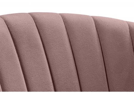 Стул на металлокаркасе Kamelia светло-фиолетовый, золотой