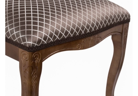 Стул деревянный Лауро орех, ромб