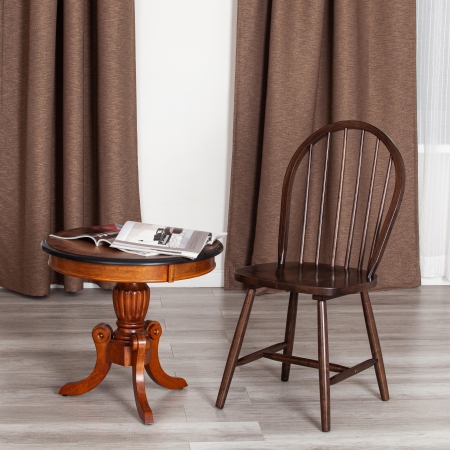 Стул AVERY (mod. 1101) дерево гевея, табак